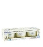 Bougie votive en verre Yankee Candle Snow Globe Wonderland 3 x 37 g 3x37 g