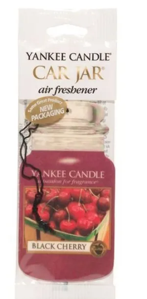 Yankee Candle TAG classique Black cherry parfumée étiquette 1 pc