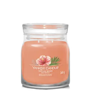 Bougie signature Yankee Candle Tropical Breeze moyenne 368 g