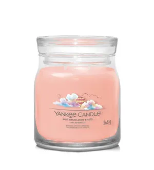 Yankee Candle Watercolour Skies Signature bougie parfumée 368 g