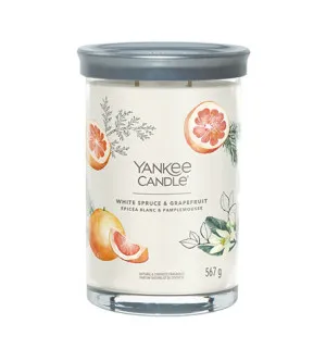 Yankee Candle White Spruce & Grapefruit signature tumbler grand 567 g