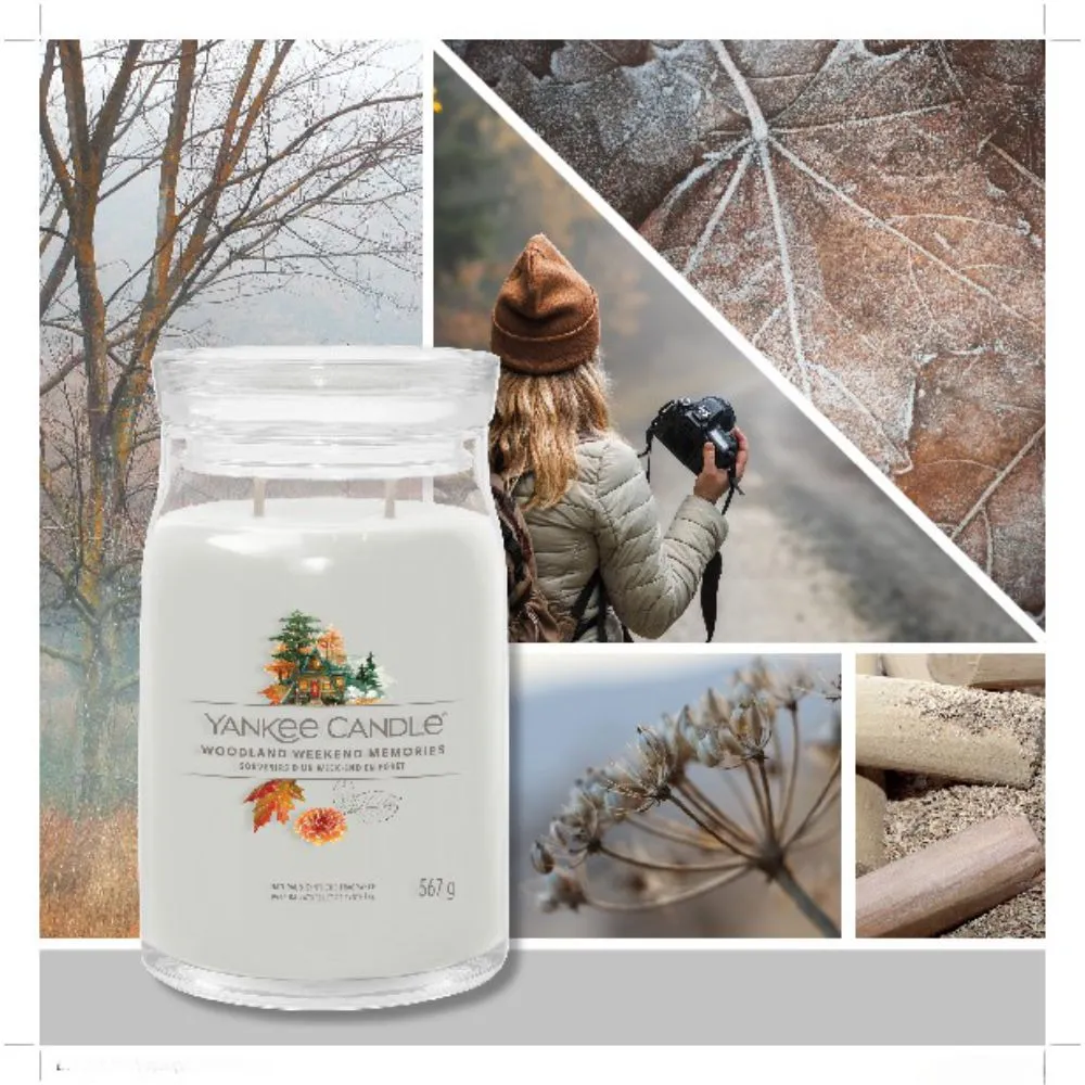 Woodland Weekend Memories signature bougie grande 567 g