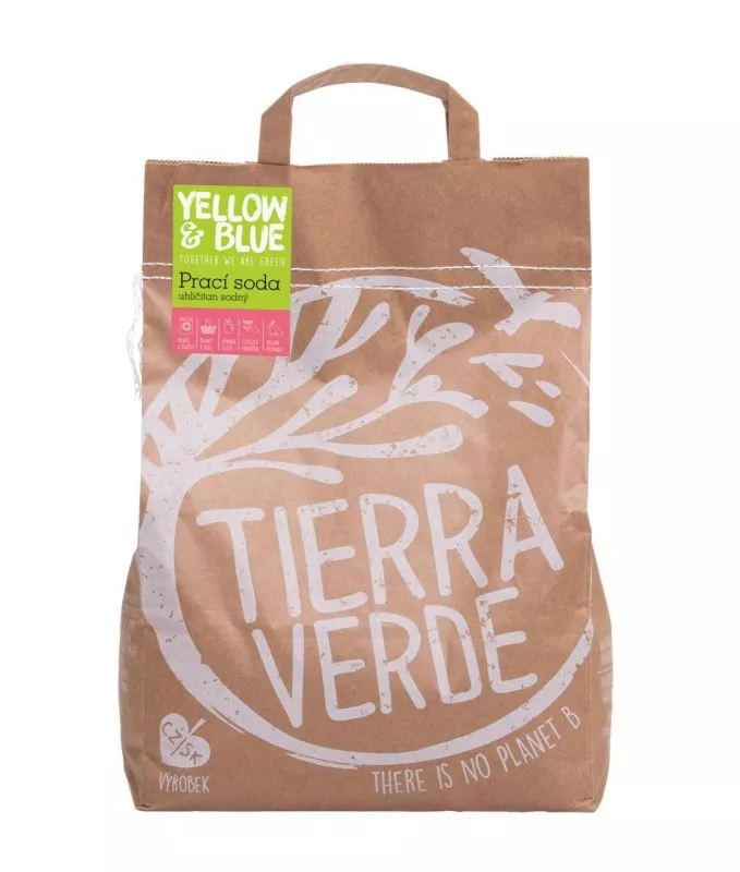 Tierra Verde Soude à lessive (sac de 5 kg) - pour faire de la poudre maison