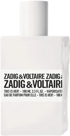 Zadig & Voltaire This is Her! eau de parfum pour femme 100 ml