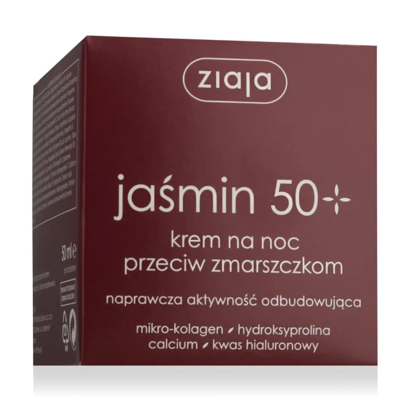 Crème de nuit anti-rides au jasmin 50 ml