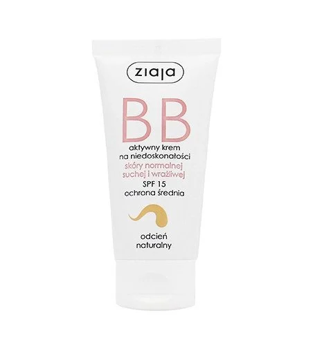 BB crème pour peaux normales, sèches et sensibles SPF 15 Natural 50 ml