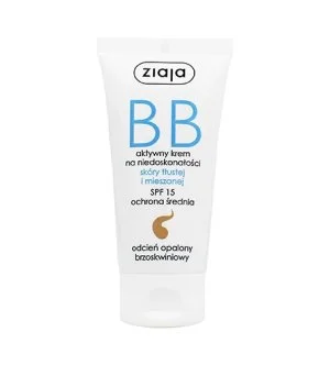 Ziaja BB Crème pour peaux grasses et mixtes SPF 15 Teinte Foncée