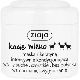 Masque capillaire fortifiant au lait de chèvre avec kératine 200 ml