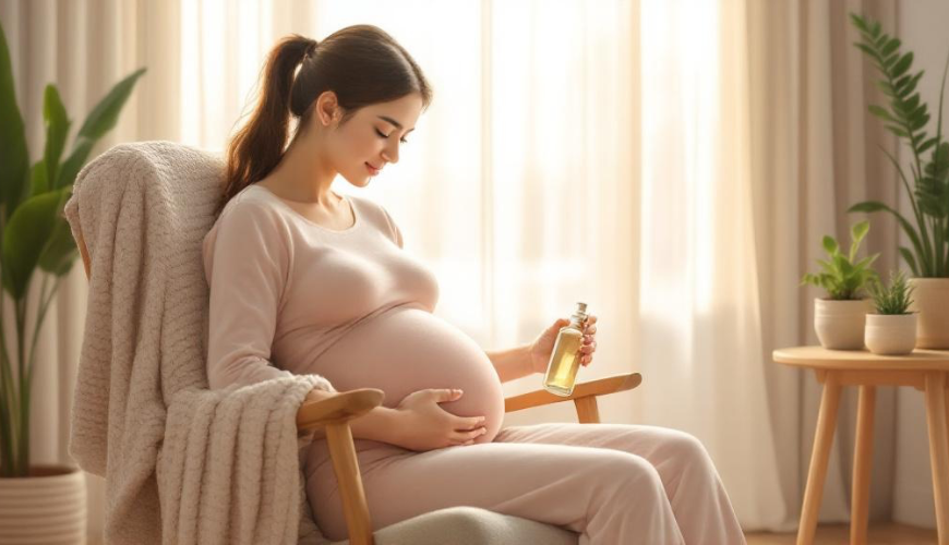 Le massage du périnée peut être un rituel doux qui favorise la relaxation du bassin avant l'accouche