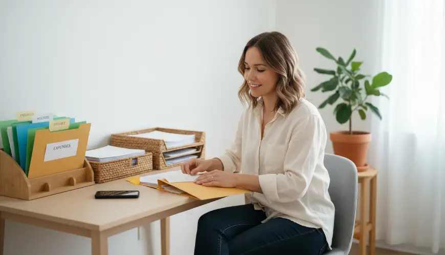 # Système fonctionnel pour les papiers et les reçus étape par étape