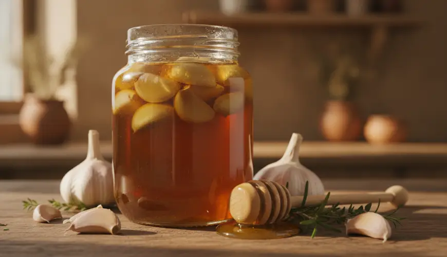 # Jak připravit fermentované česnekové stroužky v medu

Fermentovaný česnek v medu je jednoduchý, al