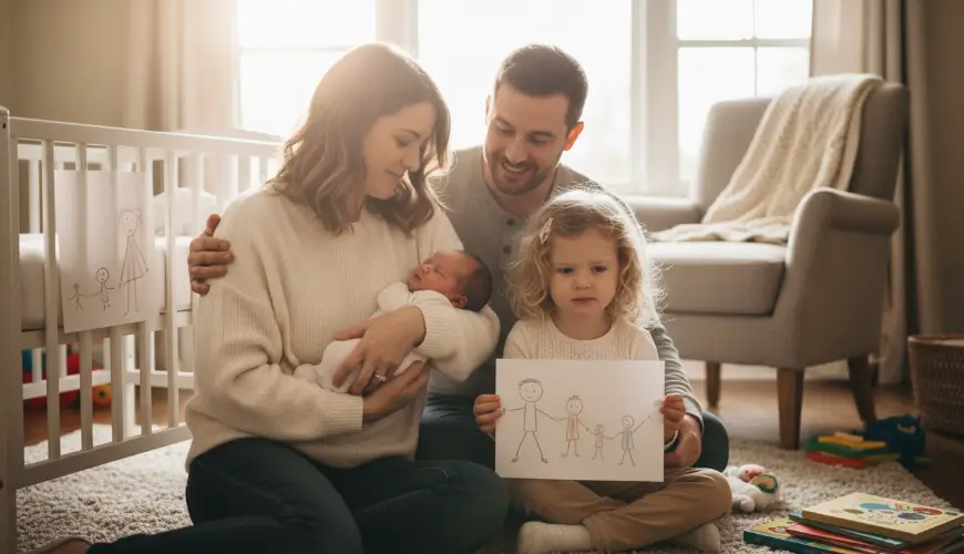 Comment préparer un frère ou une sœur aîné(e) à l'arrivée d'un bébé