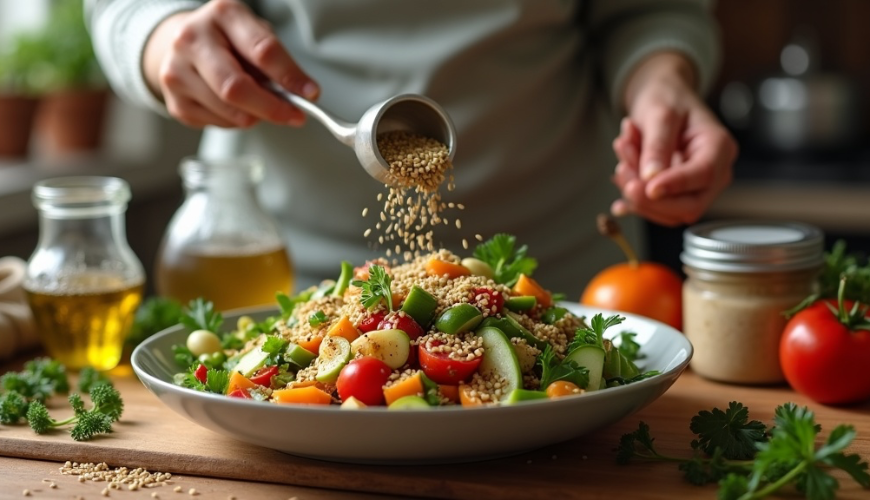 Comment utiliser les graines de sésame en cuisine pour rendre les plats plus savoureux et nutritifs