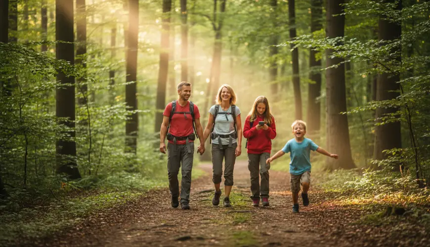 # Comment impliquer toute la famille dans une activité physique commune en plein air