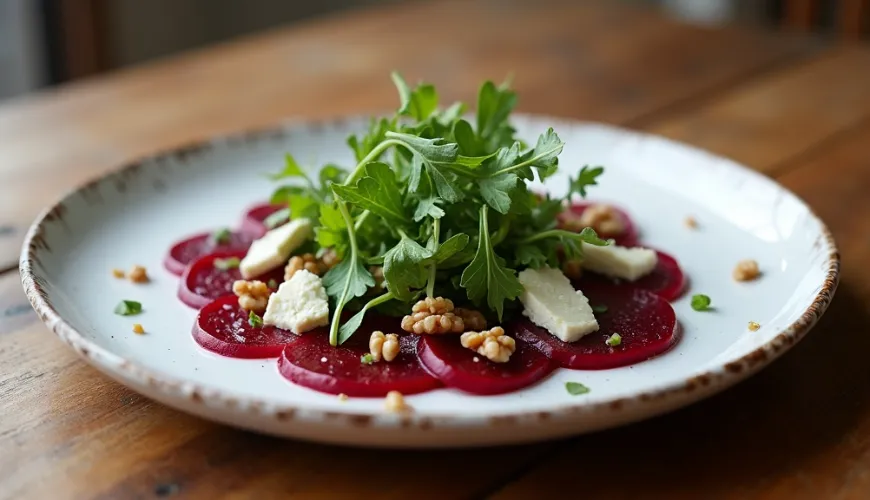Le carpaccio comme un art du goût qui captivera vos sens