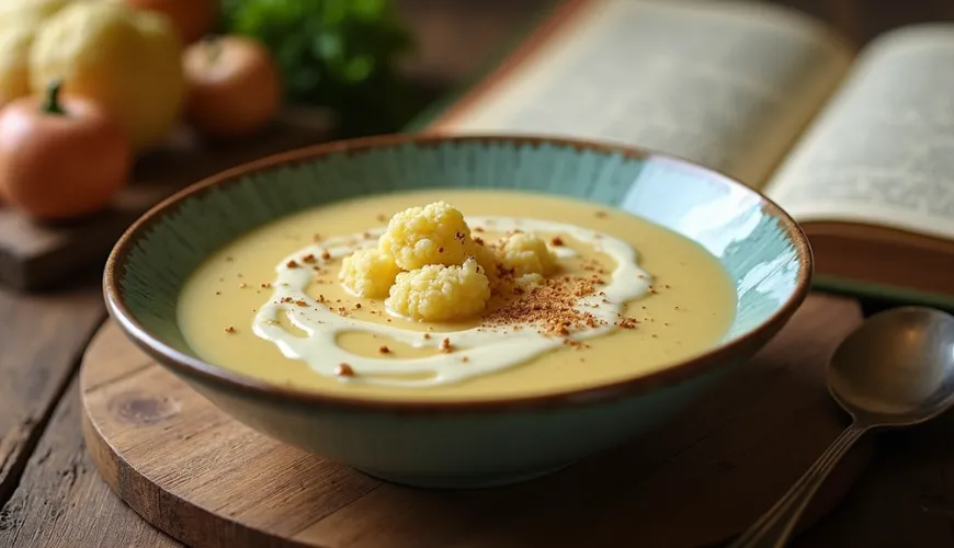 Quand la soupe au chou-fleur de grand-mère prend vie dans une interprétation moderne