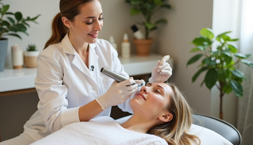 Le microneedling, qui favorise le renouvellement naturel de la peau, peut améliorer la texture et le