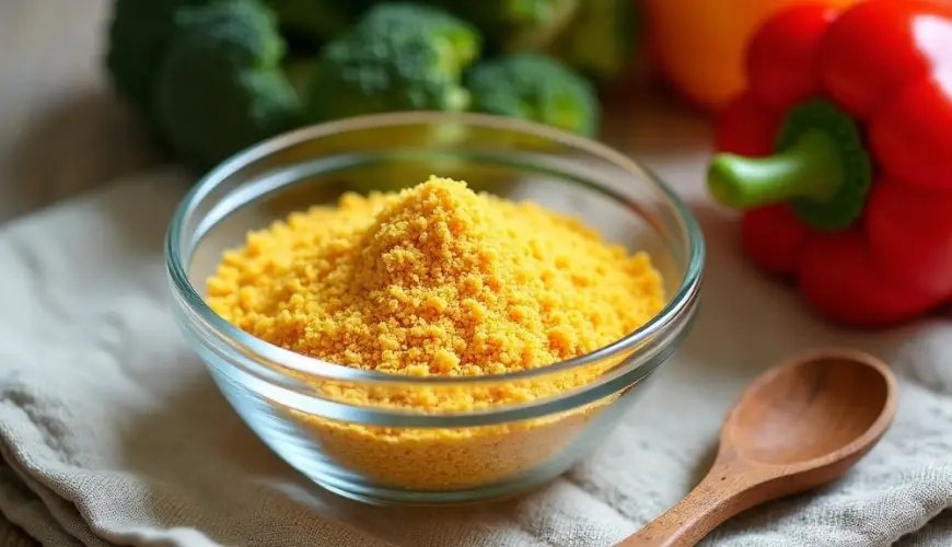 La levure nutritionnelle sent le fromage et est bénéfique pour la santé