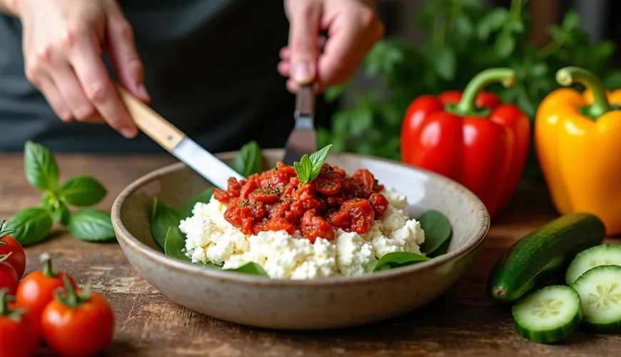 Découvrez des recettes à base de fromage blanc salé fitness pour un mode de vie sain.