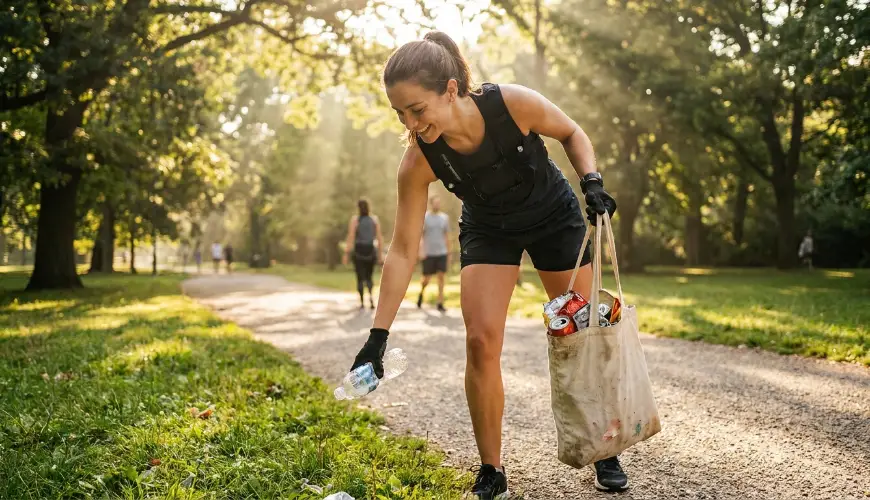 Plogging ou comment courir et nettoyer la nature