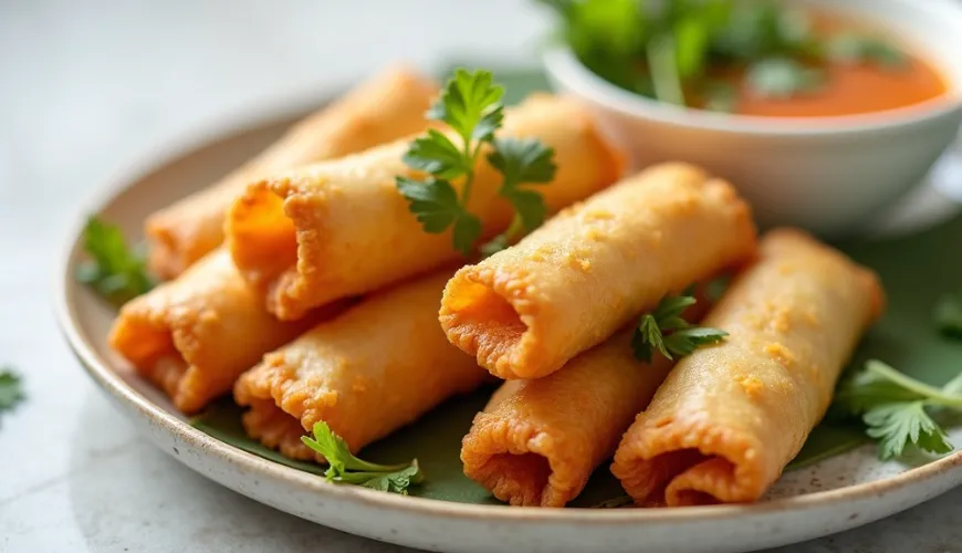 Les rouleaux frits sont un choix sain pour chaque occasion.