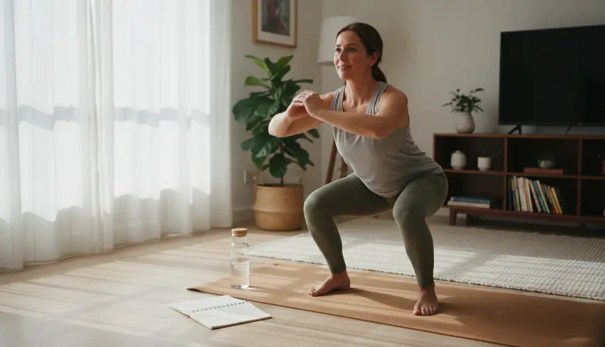 # Exercices faciles au poids du corps pour tout débutant
