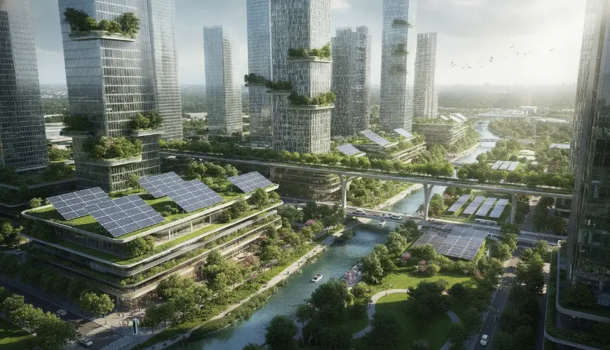 Solar punk relie l'écologie à l'espoir d'un monde meilleur