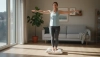 Essayez des exercices d'équilibre avec un coussin sous les pieds
