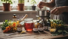 La pharmacie aux herbes que vous fabriquerez chez vous
