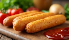 Le Corndog, une nourriture tendance sur la table familiale pour les célébrations et les pique-niques