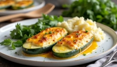 La courgette en pâte à frire au four est un succès estival que vous devez essayer.