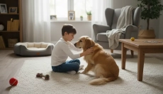 # Comment élever un enfant avec un animal de compagnie