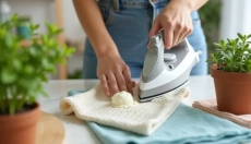 Comment nettoyer un fer à repasser brûlé avec des astuces de grand-mère