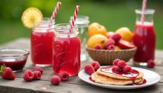 Recette de jus de framboise pour rafraîchissement à la maison en été comme en hiver