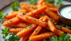 Les frites de carottes peuvent remplacer celles de pommes de terre, car elles sont plus légères, par