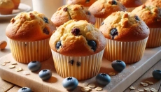 Les meilleurs muffins pour les enfants de la maternelle avec des fruits et du fromage blanc