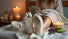 Découvrez la magie des chaussettes exfoliantes et obtenez des pieds doux