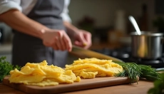 Découvrez la magie des nouilles frittata dans une soupe traditionnelle