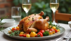 Découvrez la magie du poulet aux légumes au four