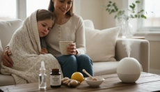 # Premier secours contre le rhume de l'enfant de manière naturelle