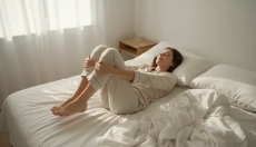 L'étirement matinal encore au lit profite au corps et à l'esprit