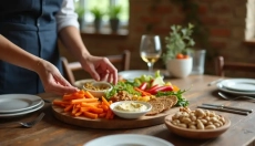 Un en-cas rapide, frais et plus sain peut être préparé à partir de quelques ingrédients courants du 