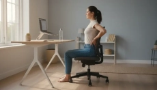La bonne posture affecte plus que le dos