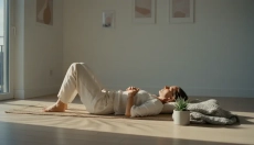 Essayez des exercices de relâchement du diaphragme après le stress
