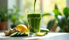 Un smoothie vert pour maigrir qui est savoureux et rassasiant