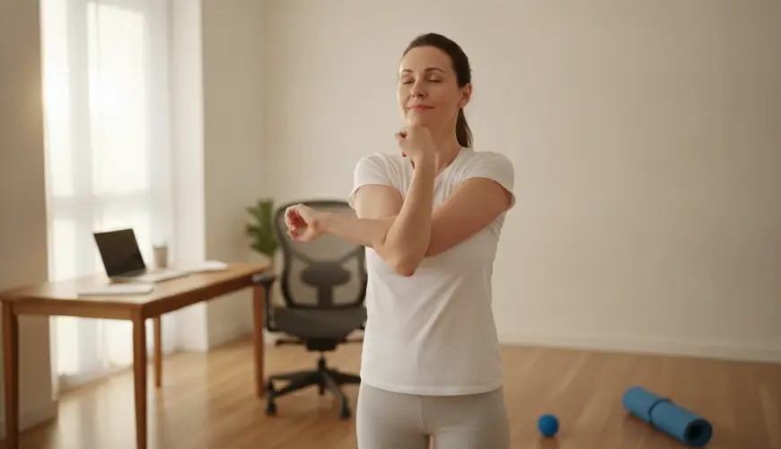 Ces exercices vont détendre les épaules raides après une journée passée assis