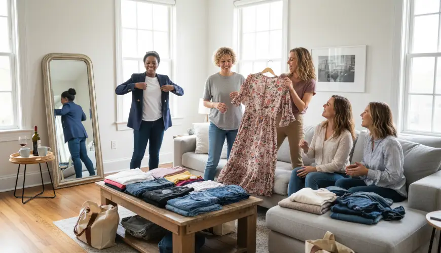 # Organisez un échange de vêtements et amusez-vous