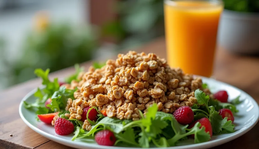 L'utilisation de granola salé en cuisine est plus vaste que vous ne le pensez
