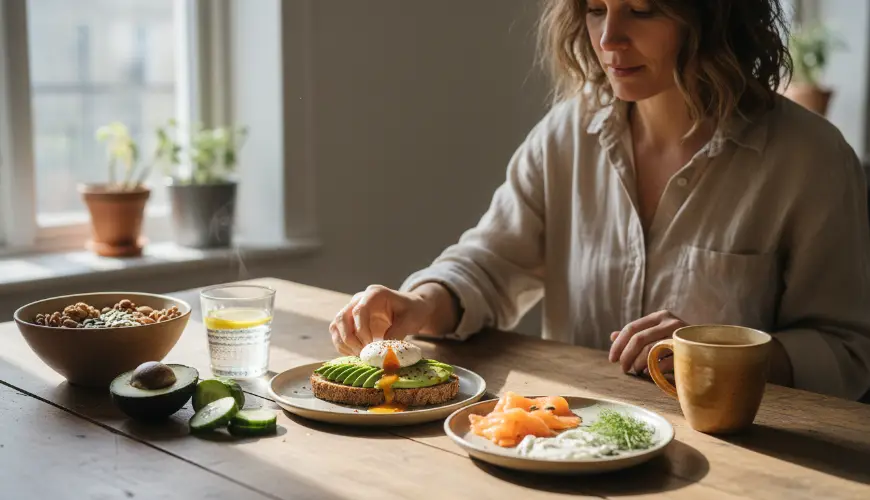 Essayez les petits-déjeuners salés plutôt que sucrés et vous verrez la différence
