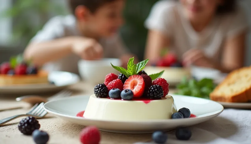 Comment préparer une recette simple de panna cotta